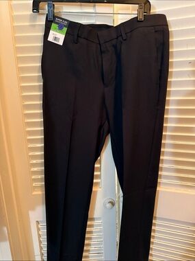 Men's Black Dress Pants - Classic Tailored Trousers